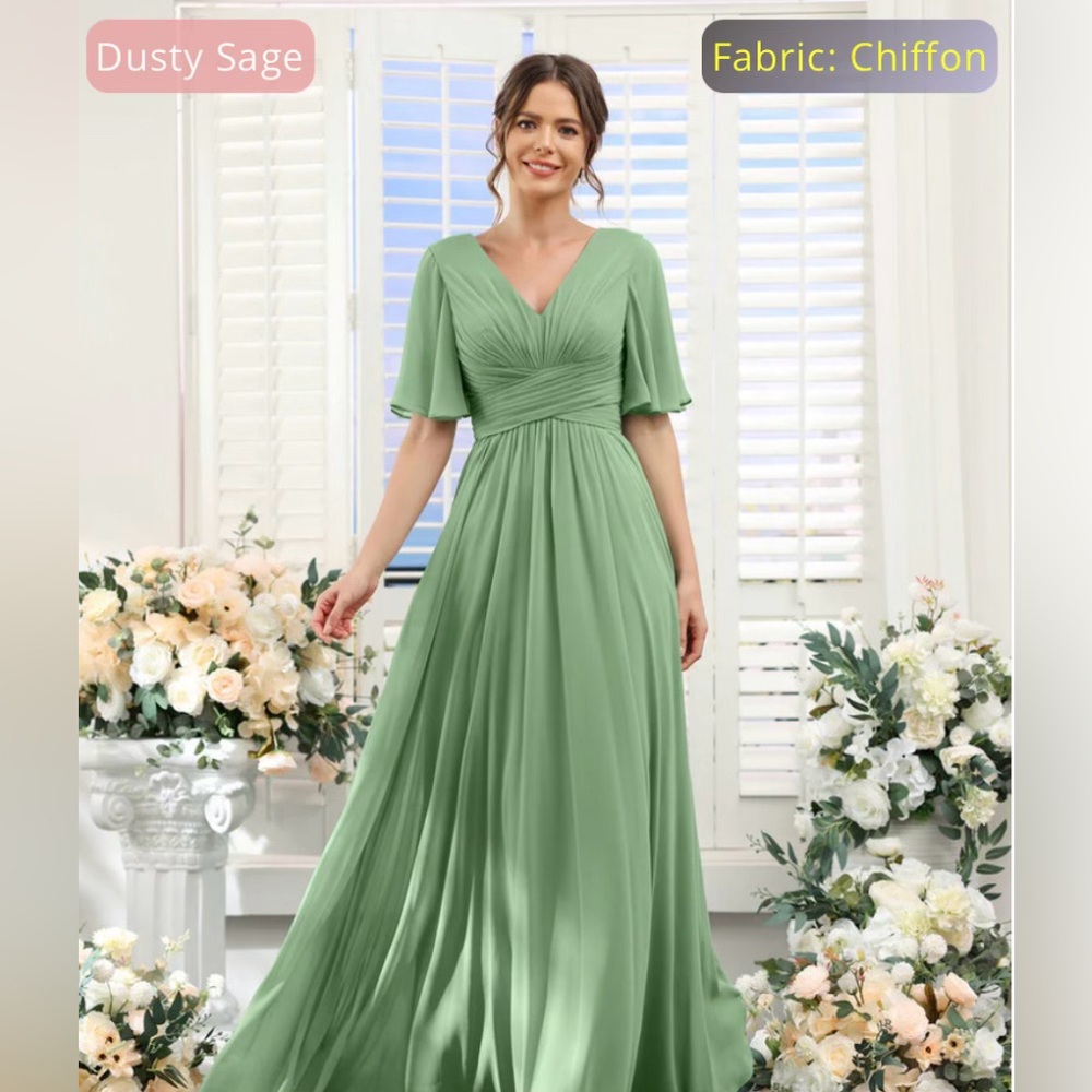 Dusty Sage Lavetir NWT Dress for Bridesmaids